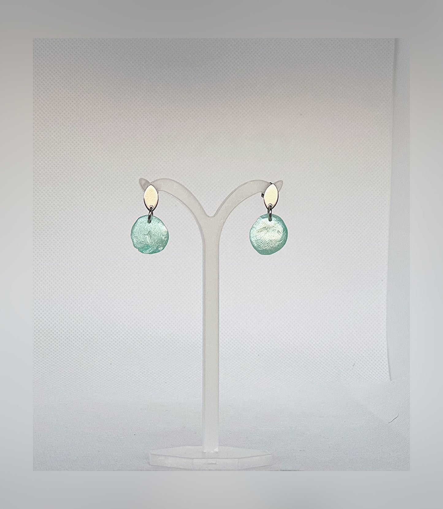 ‘Aqua’ earrings