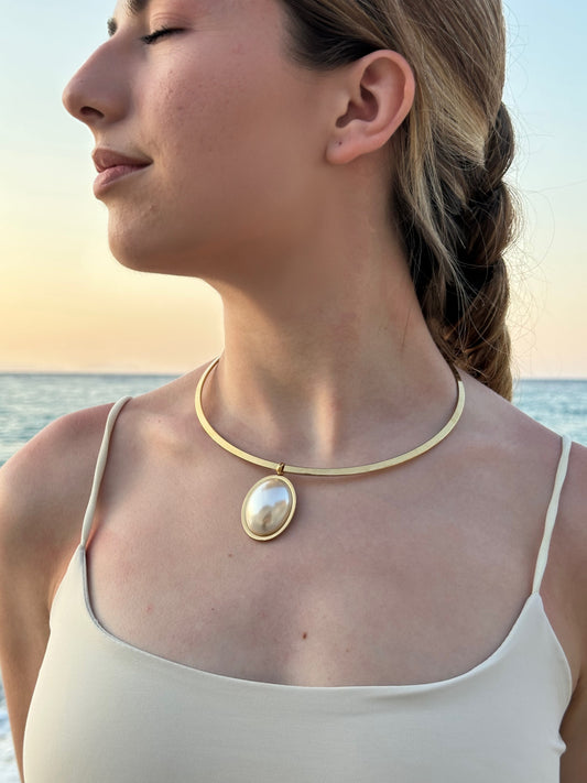 Pearl Halo Necklace
