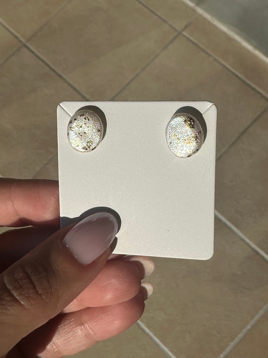 Pearl Stardust Studs
