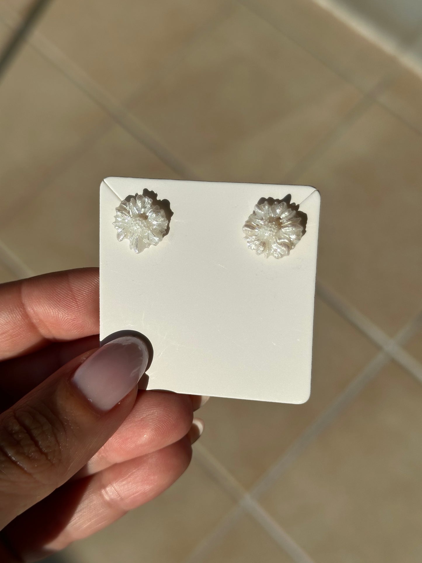 Daisy Pearl Studs