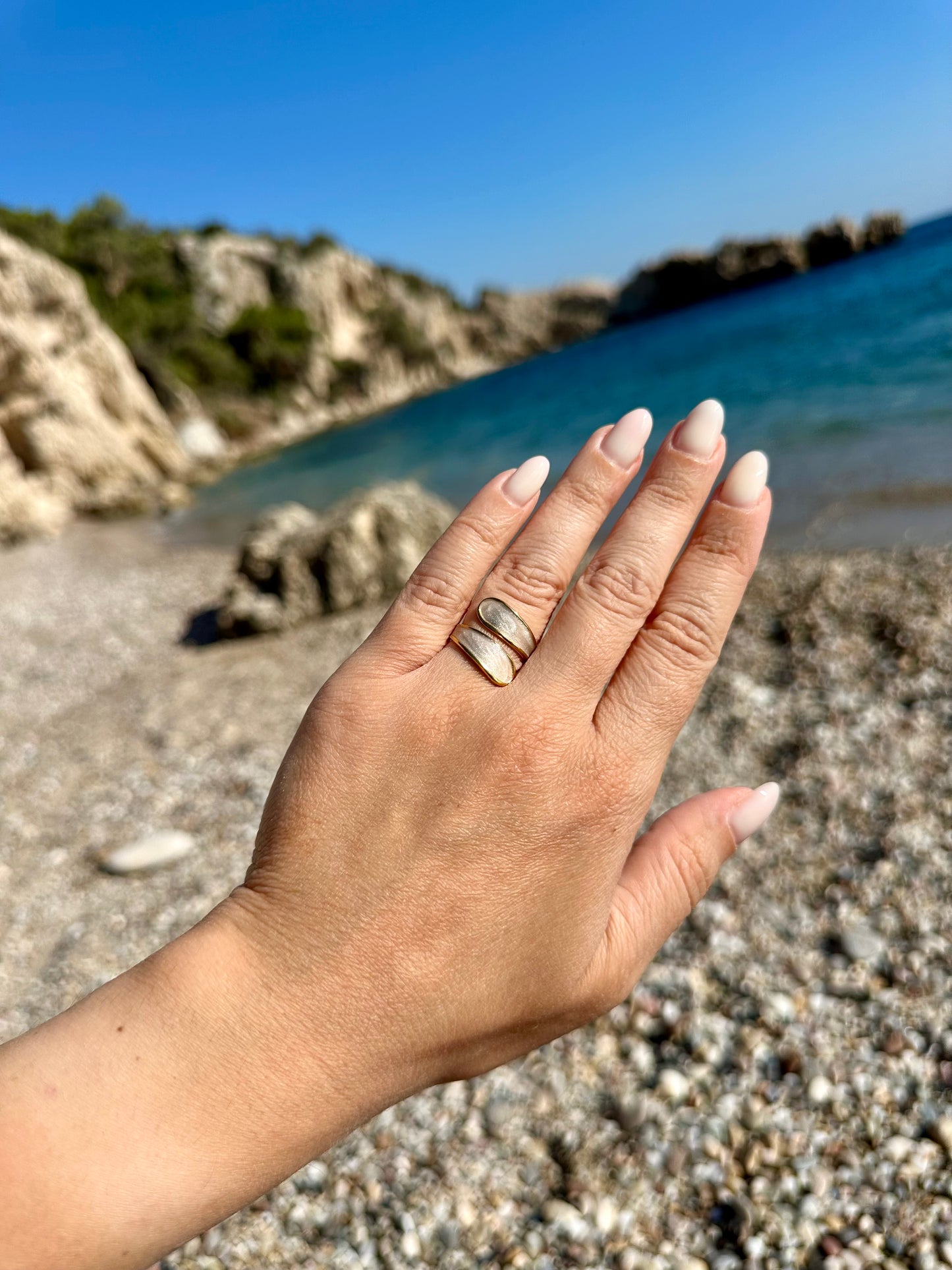 Luna Shell Ring
