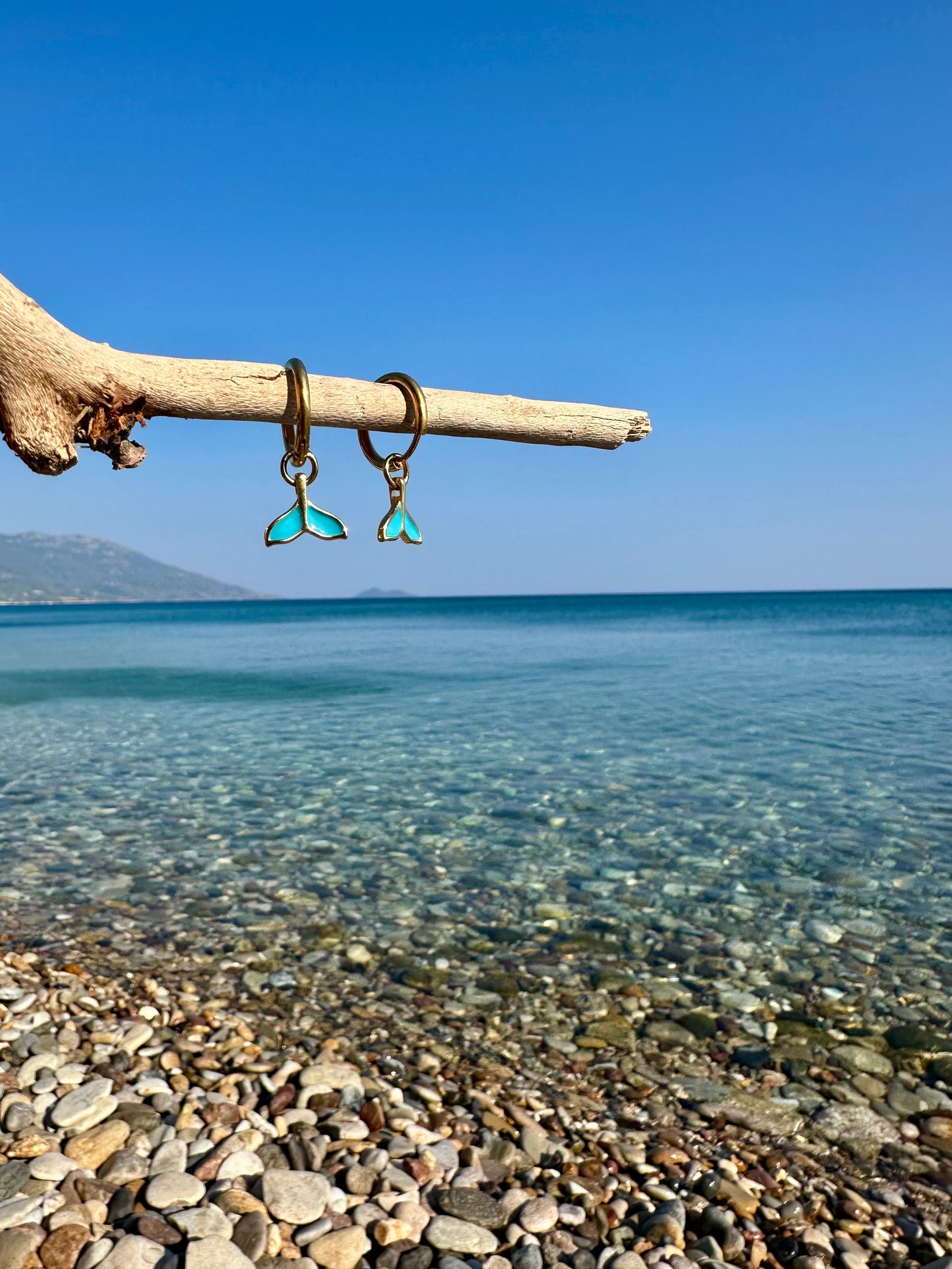 Sea Charms Hoops