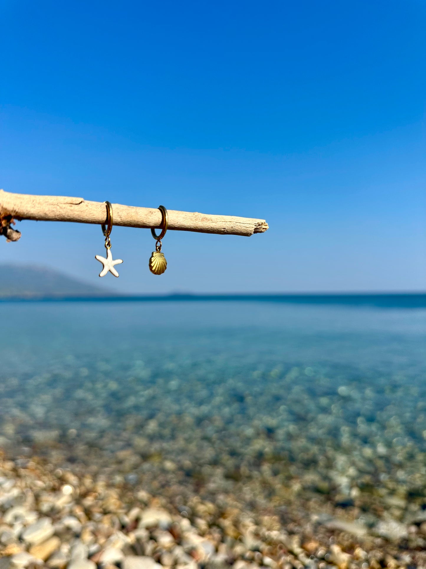 Sea Charms Hoops