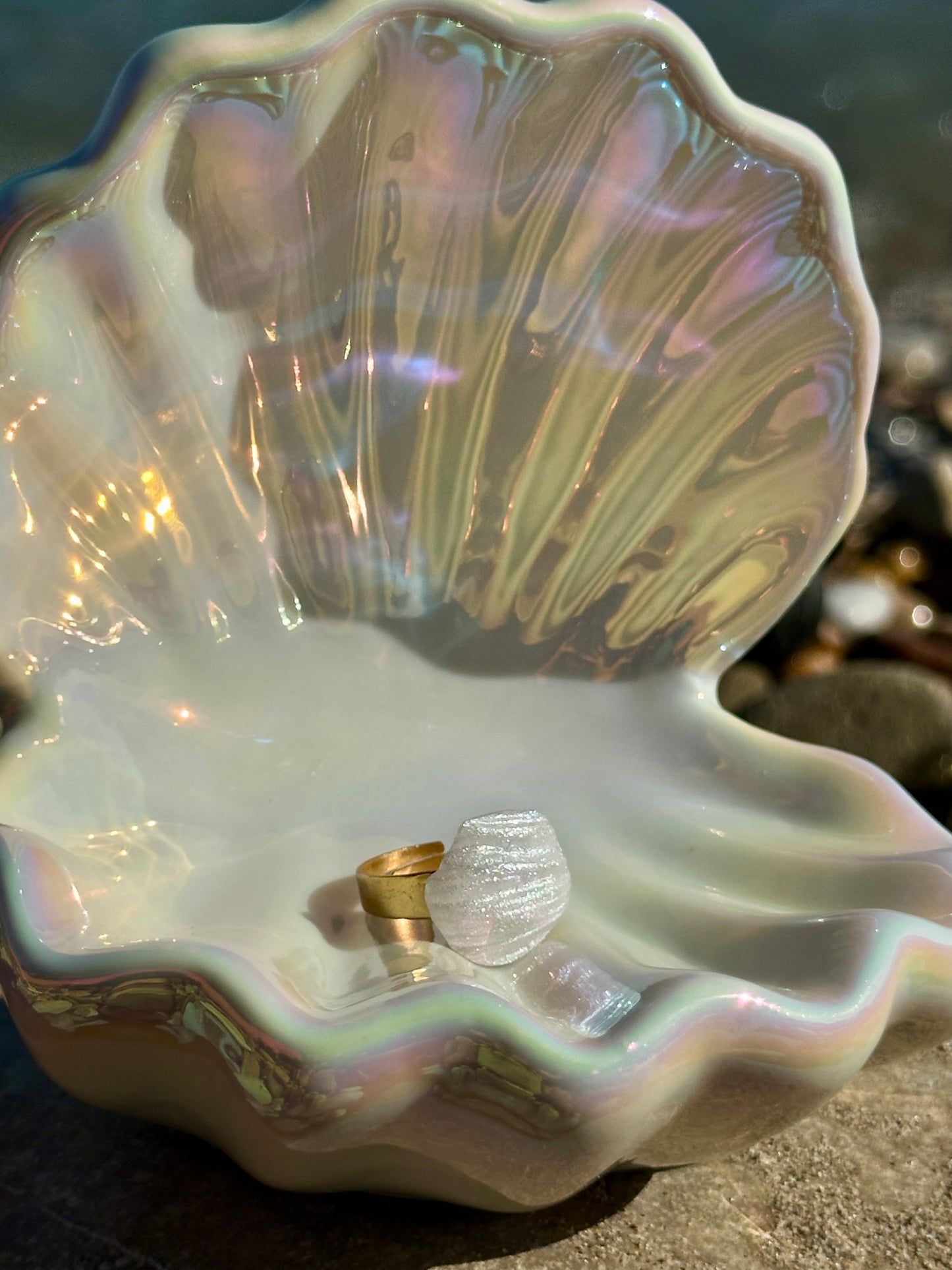 Pearl Shell Ring