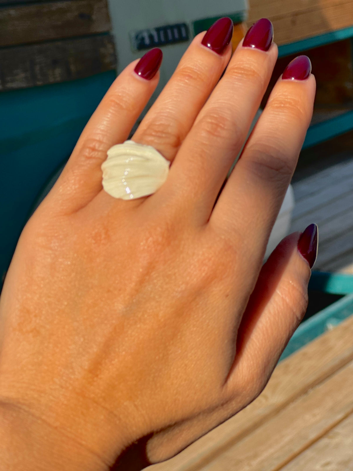 Ivory Sculpt Ring
