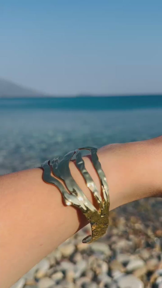 Wave Cuff Bracelet